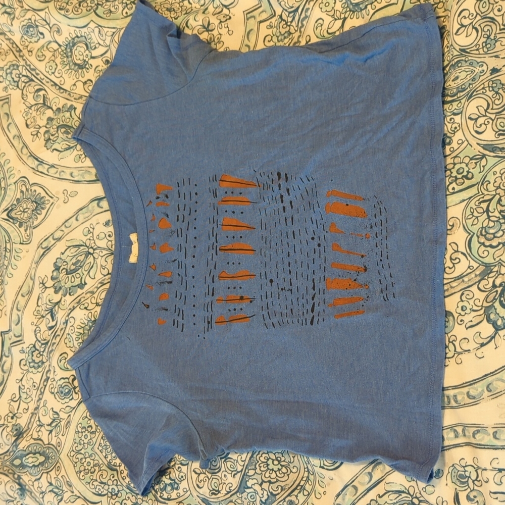 Aerie Blue Crop Top